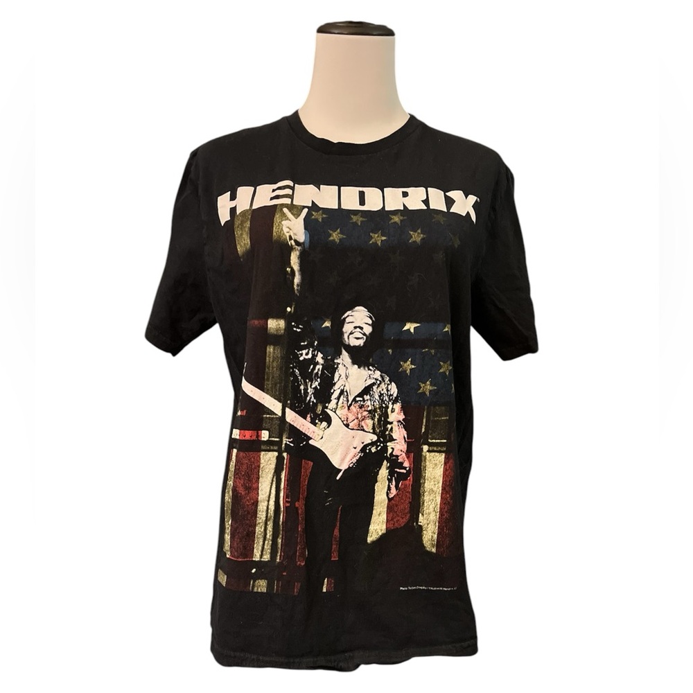 Jimmy Hendricks authentic band tee. Black tee.  Size M 100% Cotton, Vintage.